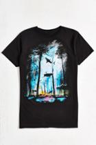 Design By Humans Shark Forest Tee