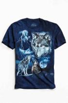 Urban Outfitters Tie-dye Wolf Tee,assorted,m