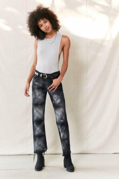 Urban Renewal Vintage Levi's Tie-dyed Frayed Jean