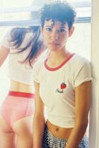 Urban Outfitters Truly Madly Deeply Fresh Ringer Tee