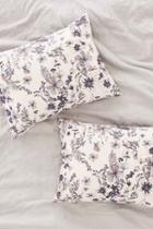 Urban Outfitters Plum & Bow Scattered Flowers Sham Set,cream,one Size