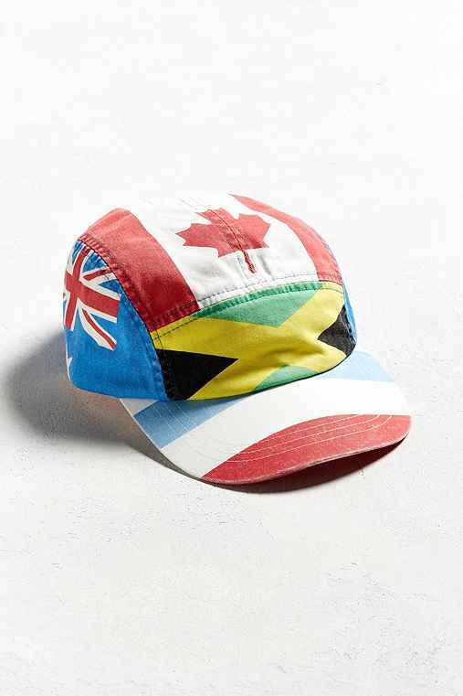 Urban Outfitters Flags 5-panel Hat,multi,one Size