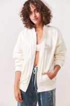 Silence + Noise Monochrome Souvenir Bomber Jacket