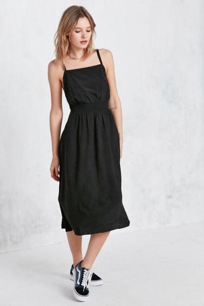 Cooperative Dolly Backless Apron Midi Dress