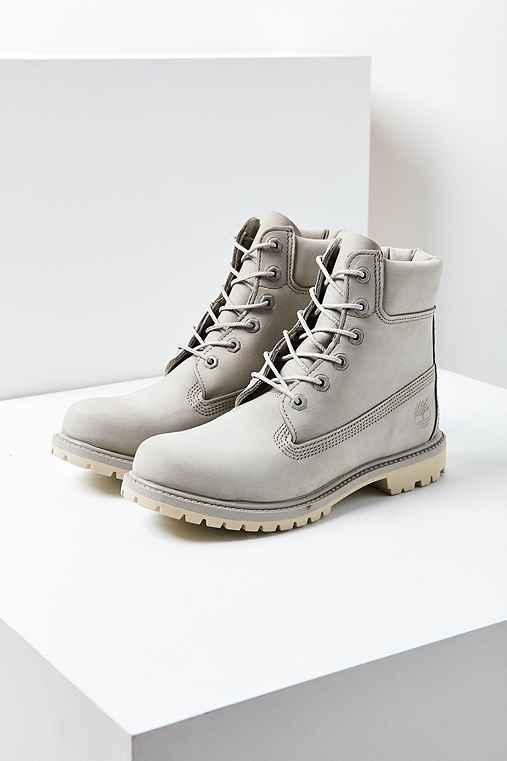 Urban Outfitters Timberland Premium Work Boot,light Grey,8