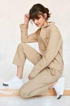 Urban Outfitters Vans & Uo Workwear Jumpsuit,taupe,xs