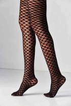 Urban Outfitters Out From Under Exploded Fishnet Tight,black,m/l