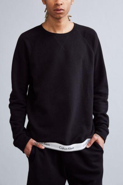 Calvin Klein Modern Cotton Lounge Crew Neck Sweatshirt