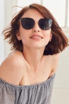 Urban Outfitters Downtown Rimless Cat-eye Sunglasses