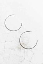 Urban Outfitters Lou Mega Hoop Earring,silver,one Size
