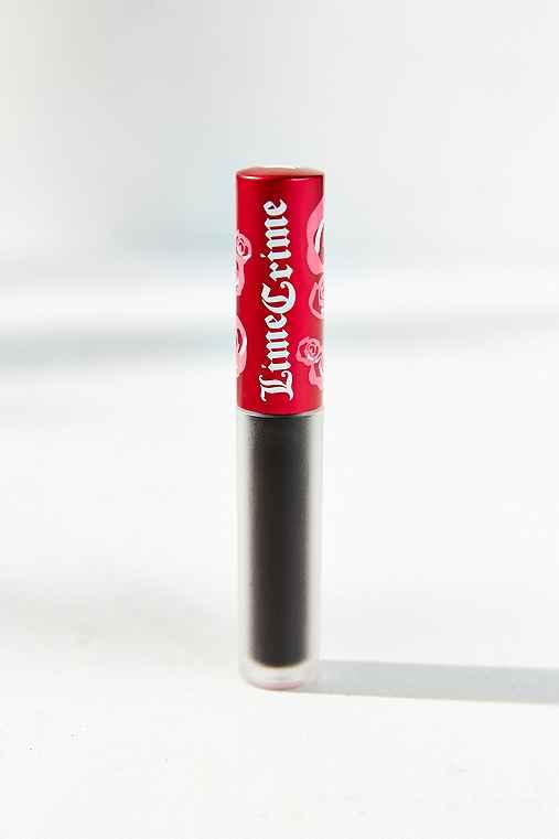 Urban Outfitters Lime Crime Velvetine Matte Lipstick,black Velvet,one Size