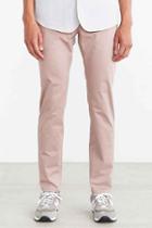 Urban Outfitters Hawkings Mcgill Washed Skinny Stretch Chino Pant,rose,33/32