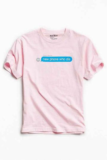 Urban Outfitters Skate Mental New Phone Tee,pink,xl