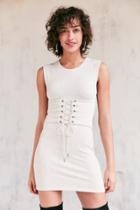 Silence + Noise Muscle Tee Corset Dress