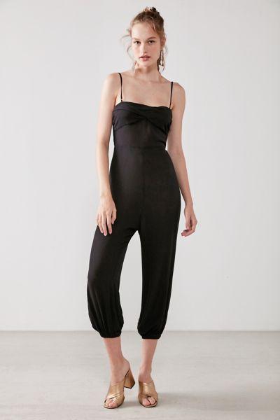 Finders Keepers Jenni Straight-neck Jumpsuit