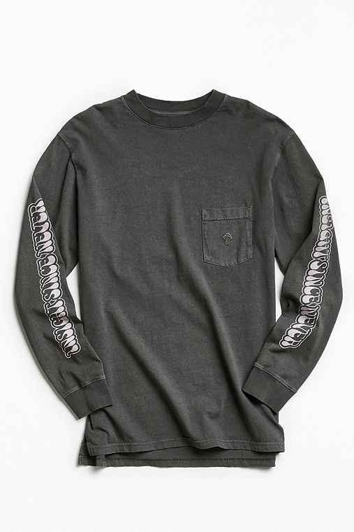 Urban Outfitters Insight Jimi Long Sleeve Tee,grey,s