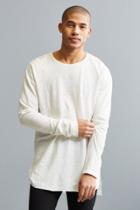 Urban Outfitters Ash Linen Long Sleeve Tee