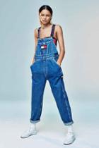 Urban Outfitters Tommy Jeans For Uo '90s Dungaree Overall,indigo,s