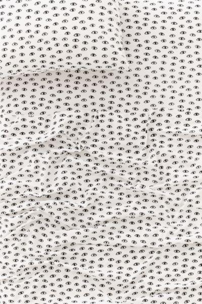 Urban Outfitters Allover Eyes Flat Sheet