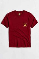 Urban Outfitters Poler Starry Night Pocket Tee,maroon,l