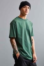Urban Outfitters Alstyle Solid Tee,dark Green,s