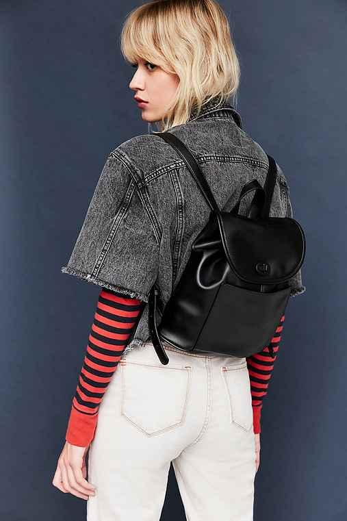 Urban Outfitters Classic Turn Lock Backpack,black,one Size