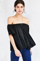 Urban Outfitters Ecote Mara Off-the-shoulder Top