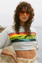 Op For Uo Cropped Long Sleeve Tee