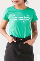 Urban Outfitters Truly Madly Deeply Everyone Loves An Irish Girl Tee,green,s