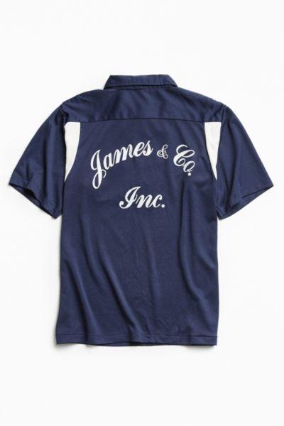 Urban Outfitters Vintage Vintage James & Co. Bowling Shirt
