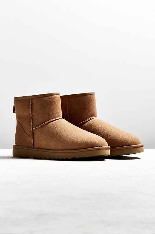 Urban Outfitters Ugg Classic Mini Boot,tan,13