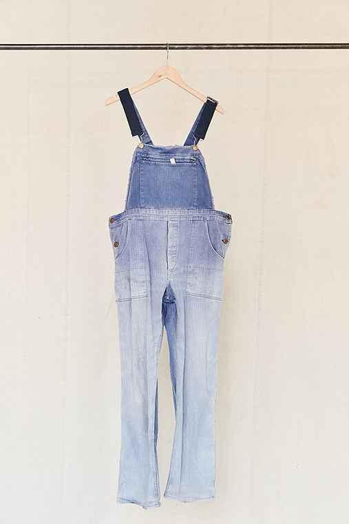 Urban Outfitters Vintage Washed Purple Workwear Overall,assorted,one Size