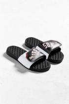 Urban Outfitters Islide Allen Iverson Philadelphia 76ers Retro Sandal,black,11