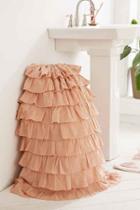 Urban Outfitters Waterfall Ruffle Laundry Bag,rose,one Size