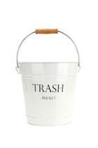 Urban Outfitters York Trash Bucket,white,one Size