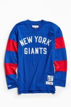Mitchell & Ness Mitchell & Ness Nfl New York Giants Field Goal Long Sleeve Tee
