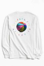 Urban Outfitters Illegal Civilization Olan Basketball Long Sleeve Tee,white,s