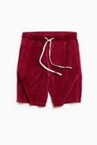 Urban Outfitters Uo Velour Pierce Short