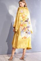 Kimchi Blue Embroidered Satin Kimono Jacket