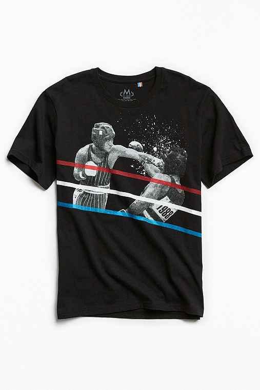 Urban Outfitters Tee Library Boxing Tee,black,s