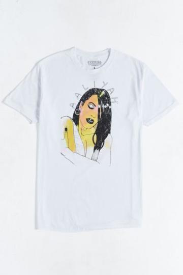 Urban Outfitters Aaliyah Watercolor Tee