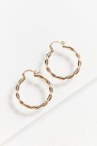 Urban Outfitters Vanessa Twisted Hoop