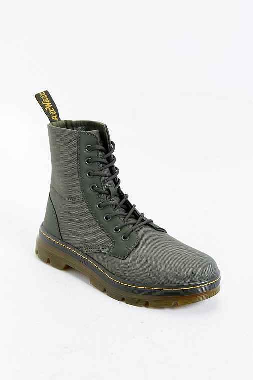 Urban Outfitters Dr. Martens Combs Boot,olive,12