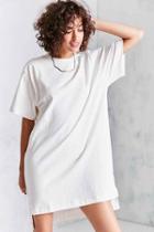 Urban Outfitters Bdg Tobias Oversized T-shirt Dress,ivory,s