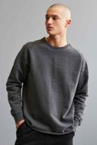 Urban Outfitters Neuw Raw Crew Neck Sweatshirt,black,s