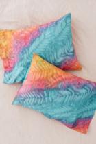 Urban Outfitters Ashbury Palms Tie-dye Pillowcase Set