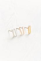 Urban Outfitters Miles Bar Post Earring Set