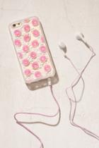 Urban Outfitters It's Raining Donuts Iphone 6/6s Case + Headphones Gift Set