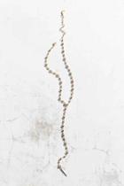 Urban Outfitters Marlena Lariat Necklace,gold,one Size
