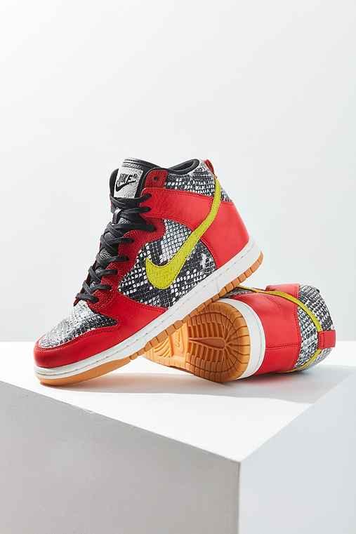 Urban Outfitters Nike Dunk High Lx Sneaker,orange,6
